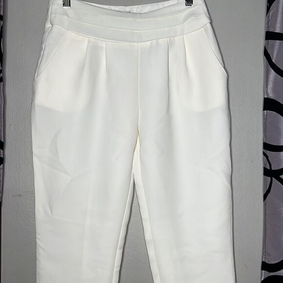 Forever 21 essentials ivory dress pants, size 6 - Picture 2 of 10